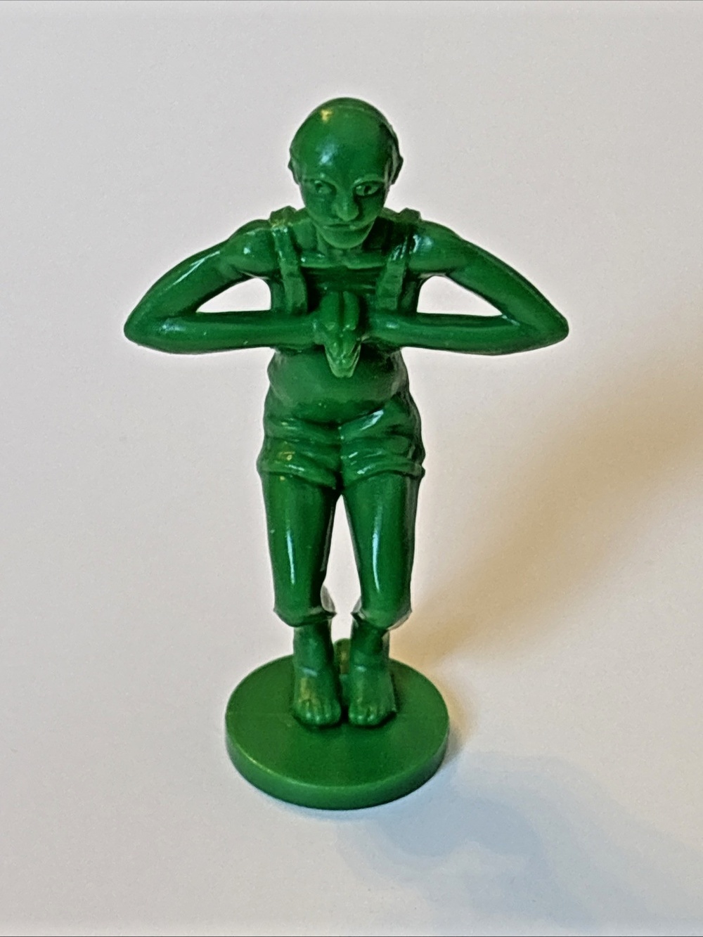 Vintage Mouse Trap 1986 Game Green Diver Figure Replacement Part Milton Bradley